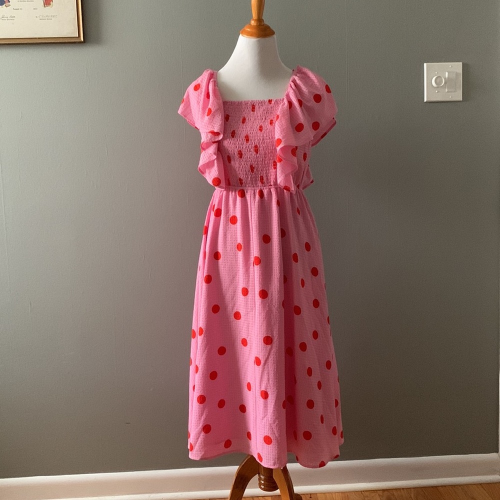 Scoop Flutter Smocked Dress